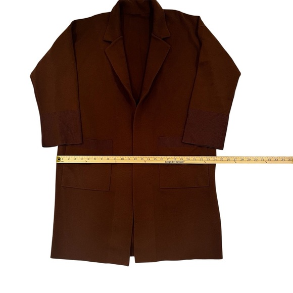 J. Crew Brown Open-Front Cardigan - Picture 3 of 8